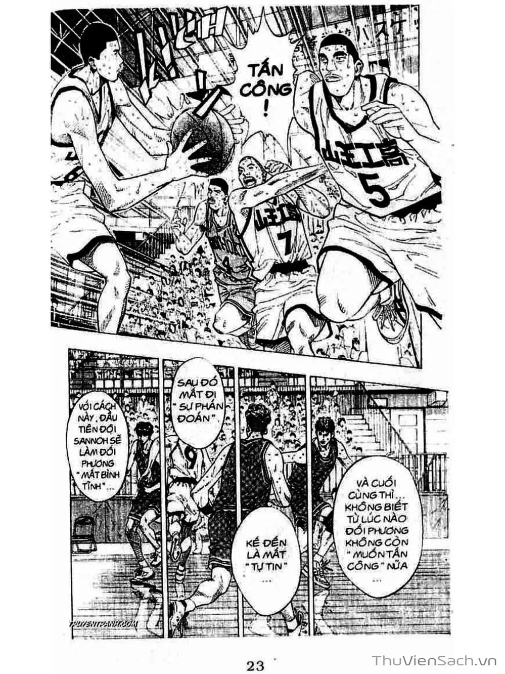 Truyện Tranh Cao Thủ Bóng Rổ - Slam Dunk trang 6
