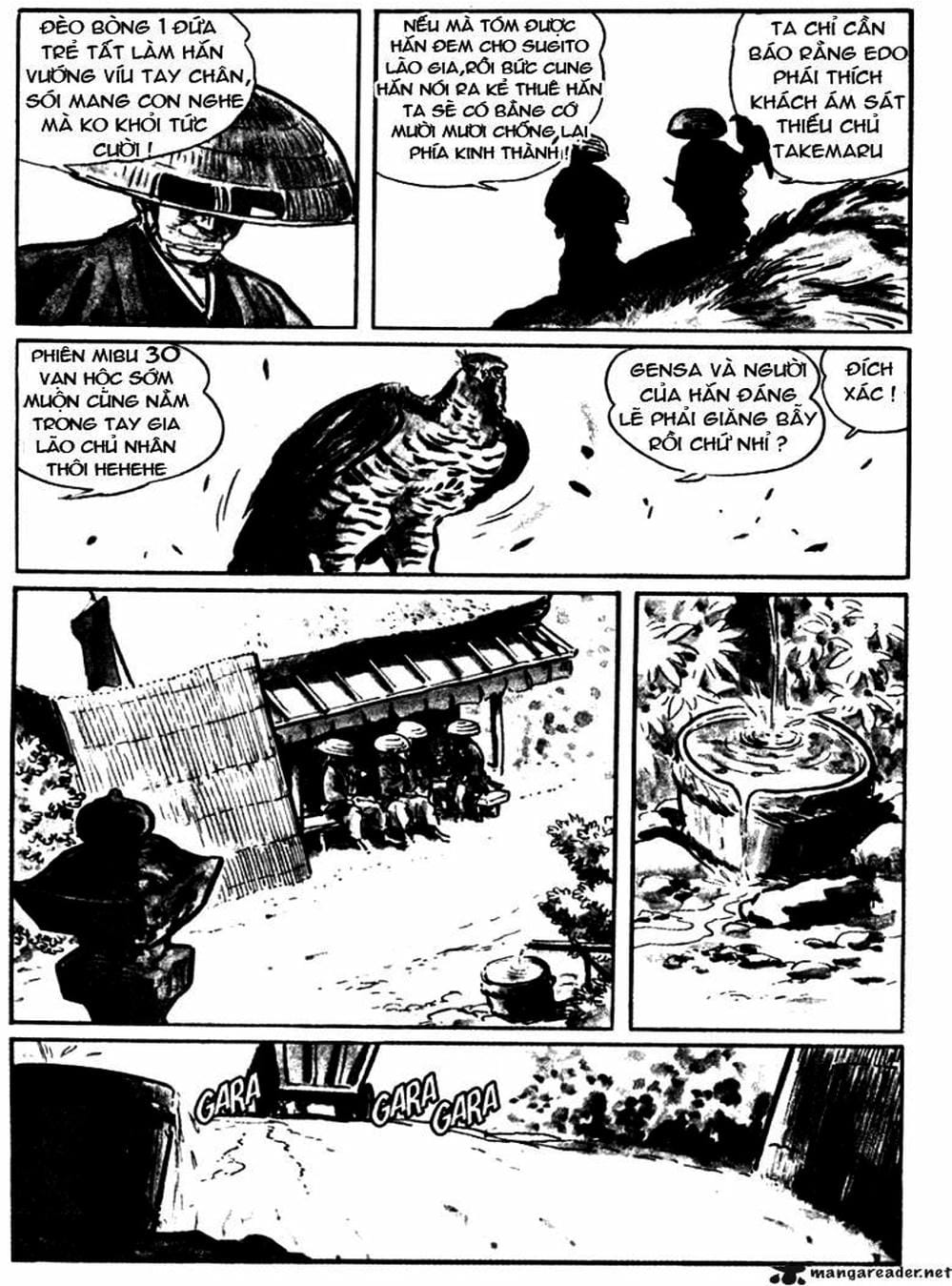 Truyện Tranh Sói Mang Con - Lone Wolf And Cub trang 5