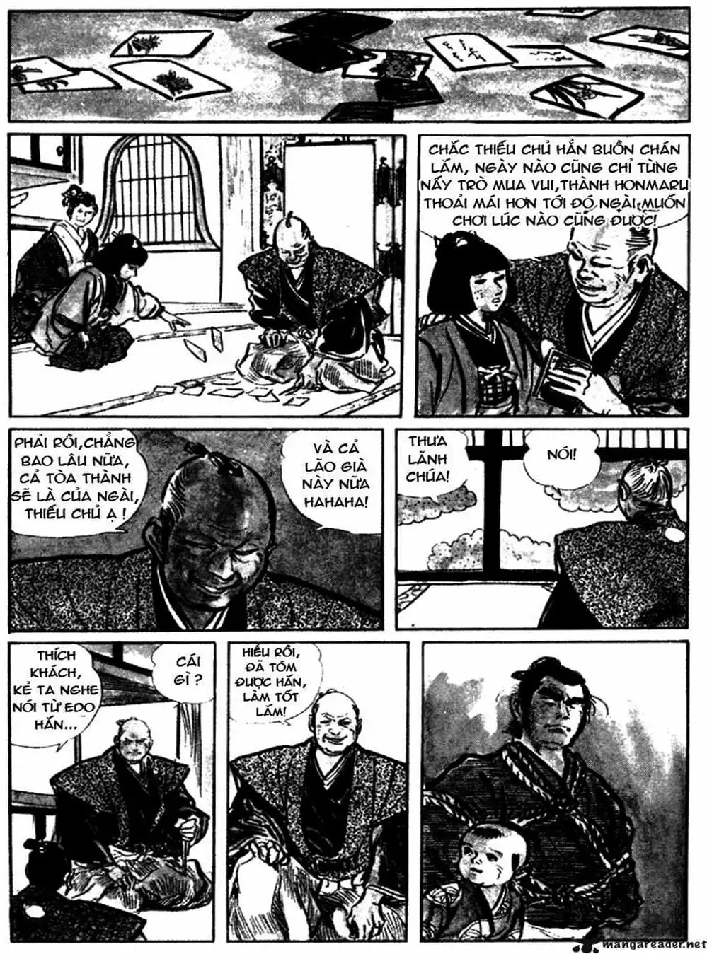 Truyện Tranh Sói Mang Con - Lone Wolf And Cub trang 5