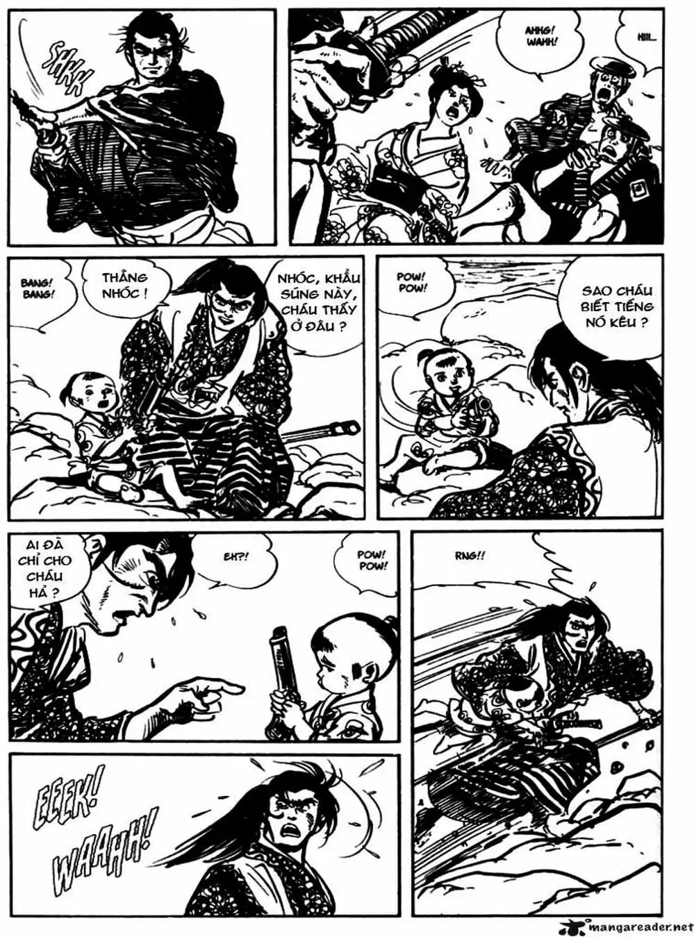 Truyện Tranh Sói Mang Con - Lone Wolf And Cub trang 5