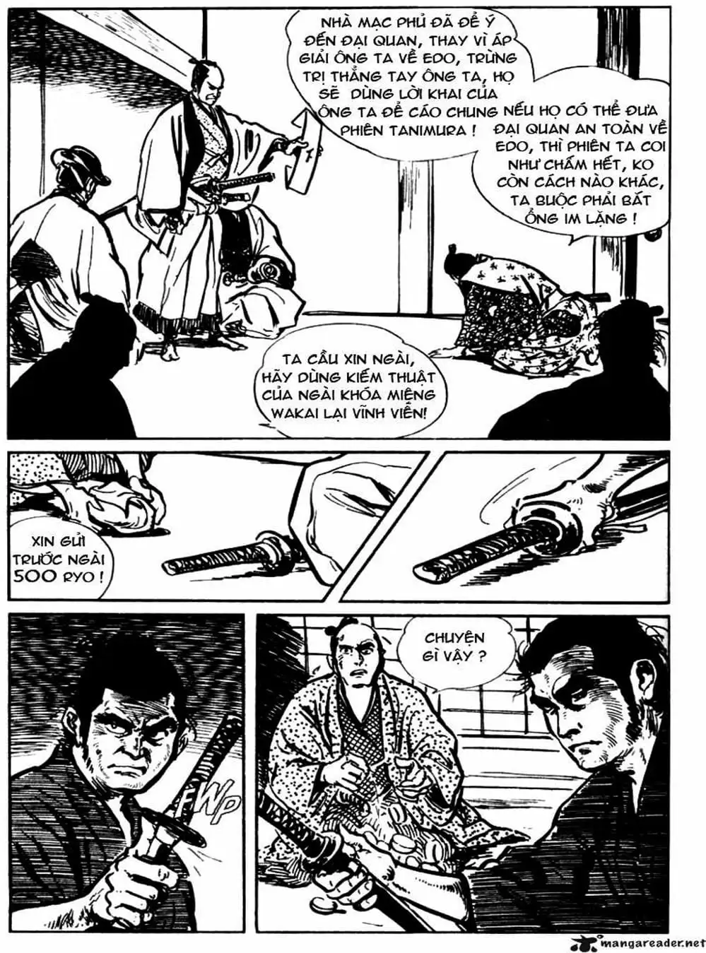 Truyện Tranh Sói Mang Con - Lone Wolf And Cub trang 5