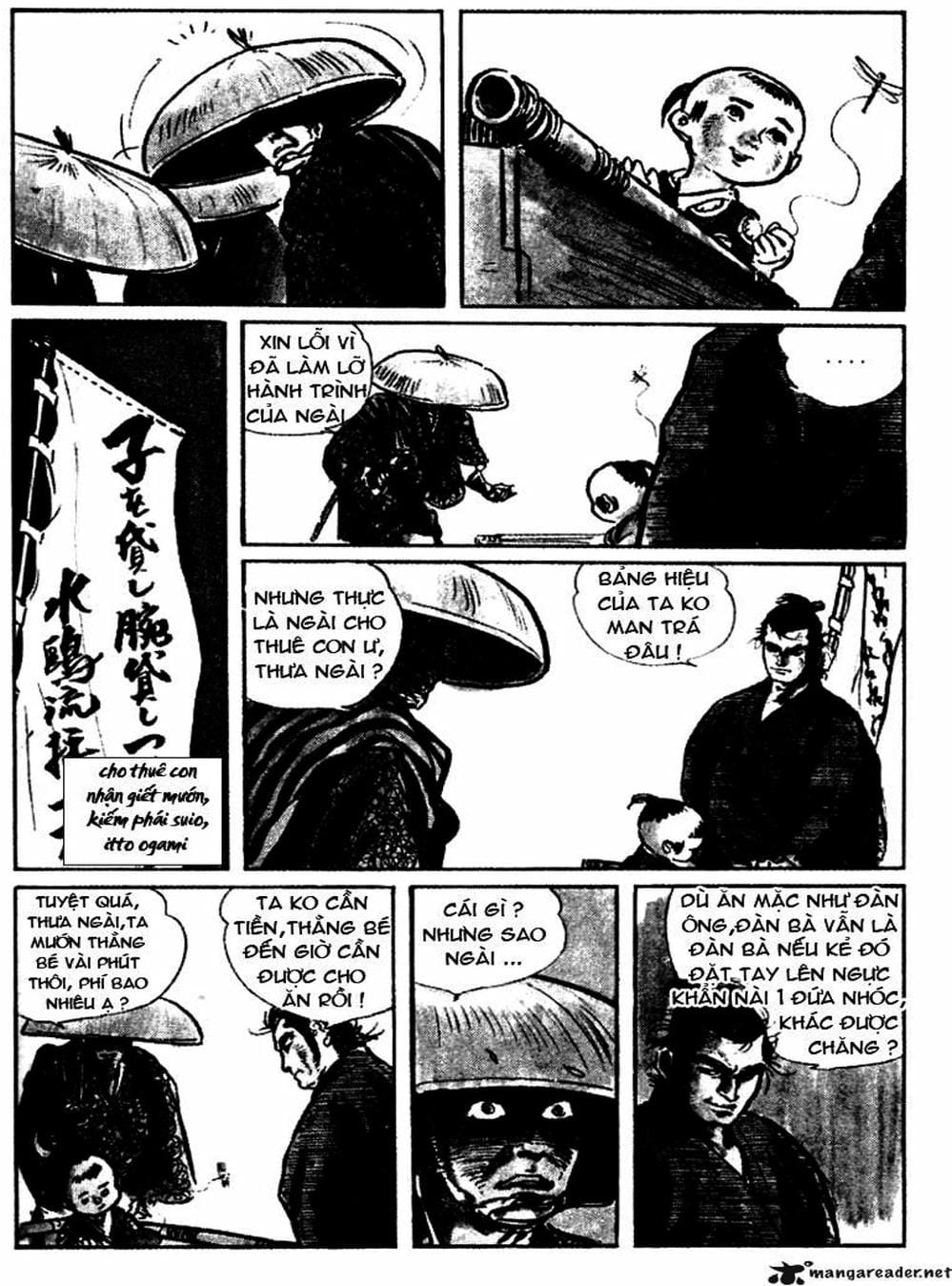 Truyện Tranh Sói Mang Con - Lone Wolf And Cub trang 5