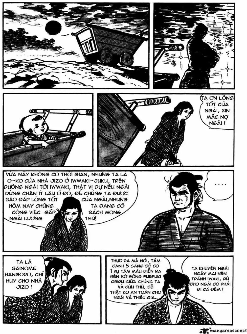 Truyện Tranh Sói Mang Con - Lone Wolf And Cub trang 5