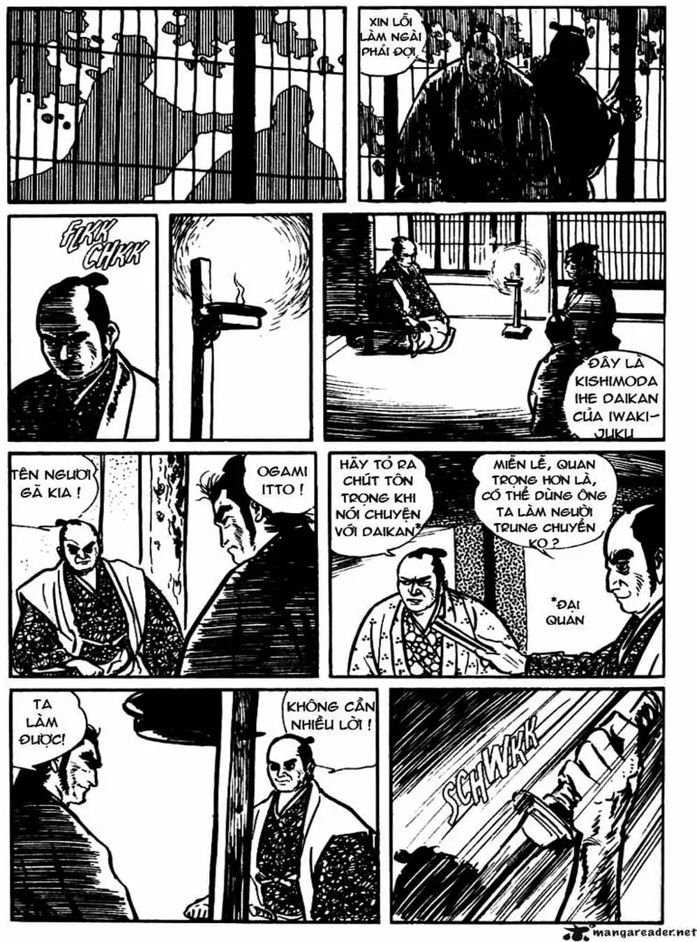 Truyện Tranh Sói Mang Con - Lone Wolf And Cub trang 5