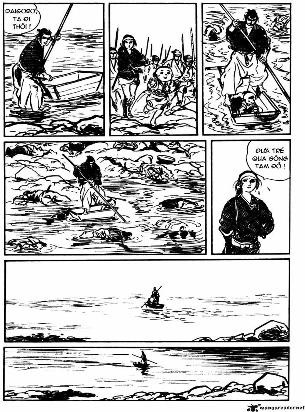 Truyện Tranh Sói Mang Con - Lone Wolf And Cub trang 5