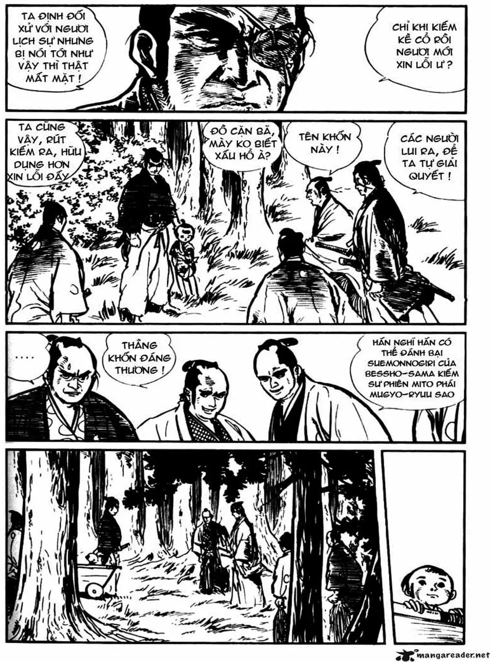 Truyện Tranh Sói Mang Con - Lone Wolf And Cub trang 5