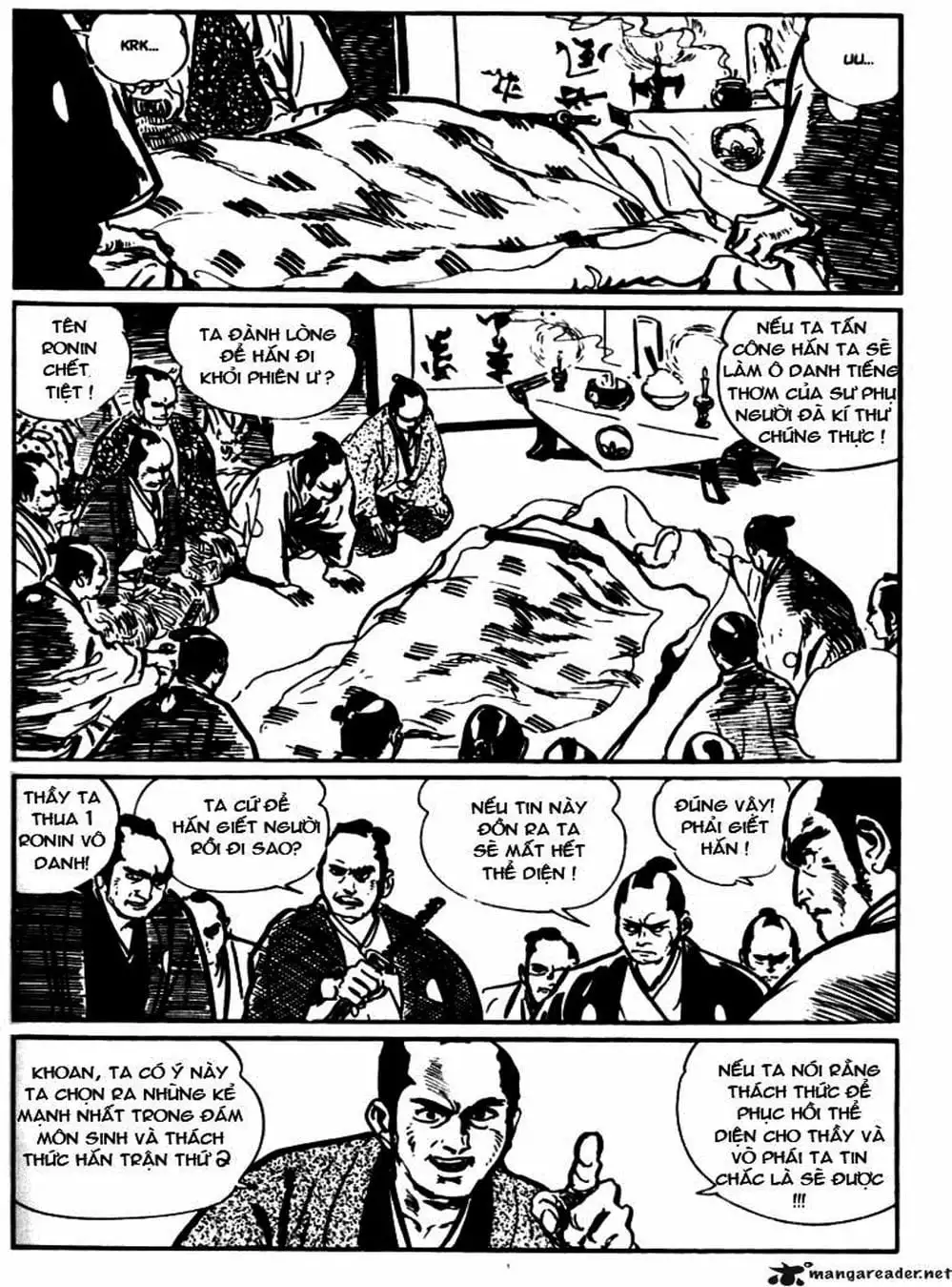 Truyện Tranh Sói Mang Con - Lone Wolf And Cub trang 5