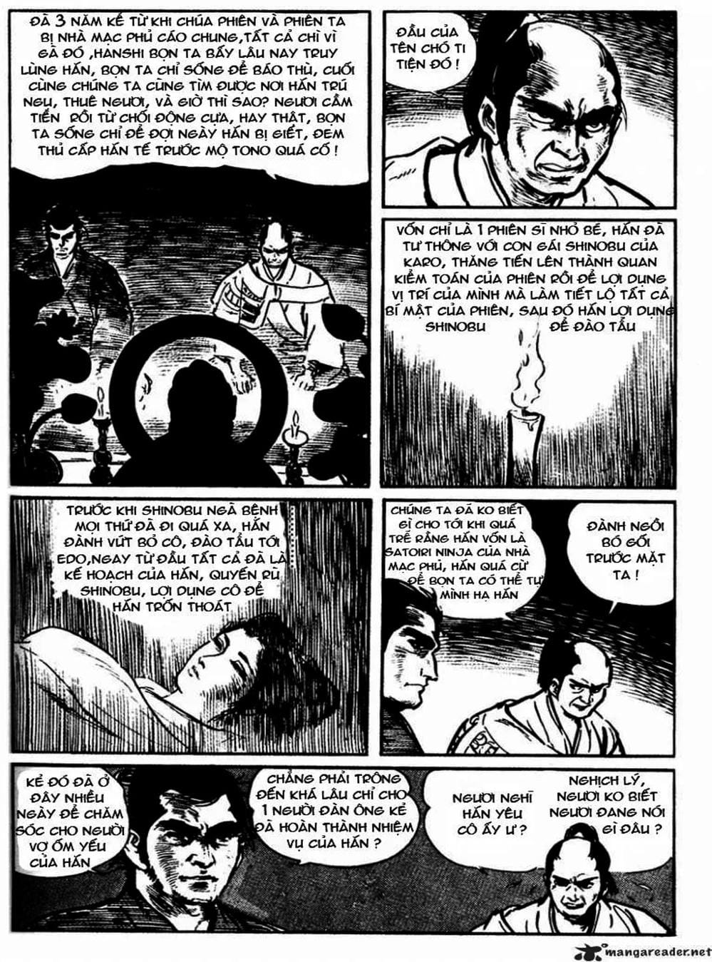 Truyện Tranh Sói Mang Con - Lone Wolf And Cub trang 5