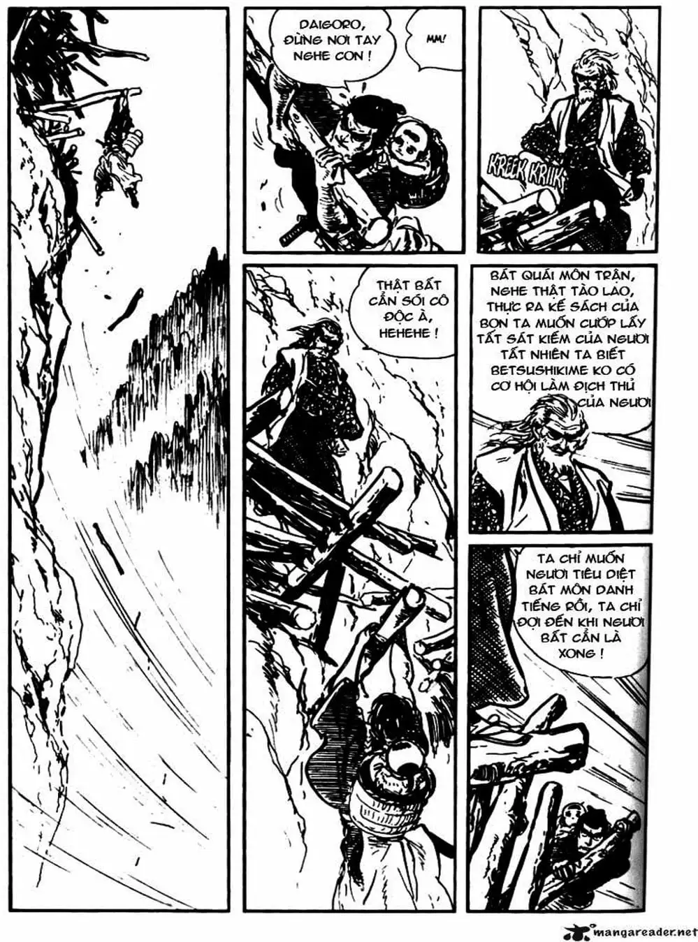 Truyện Tranh Sói Mang Con - Lone Wolf And Cub trang 5