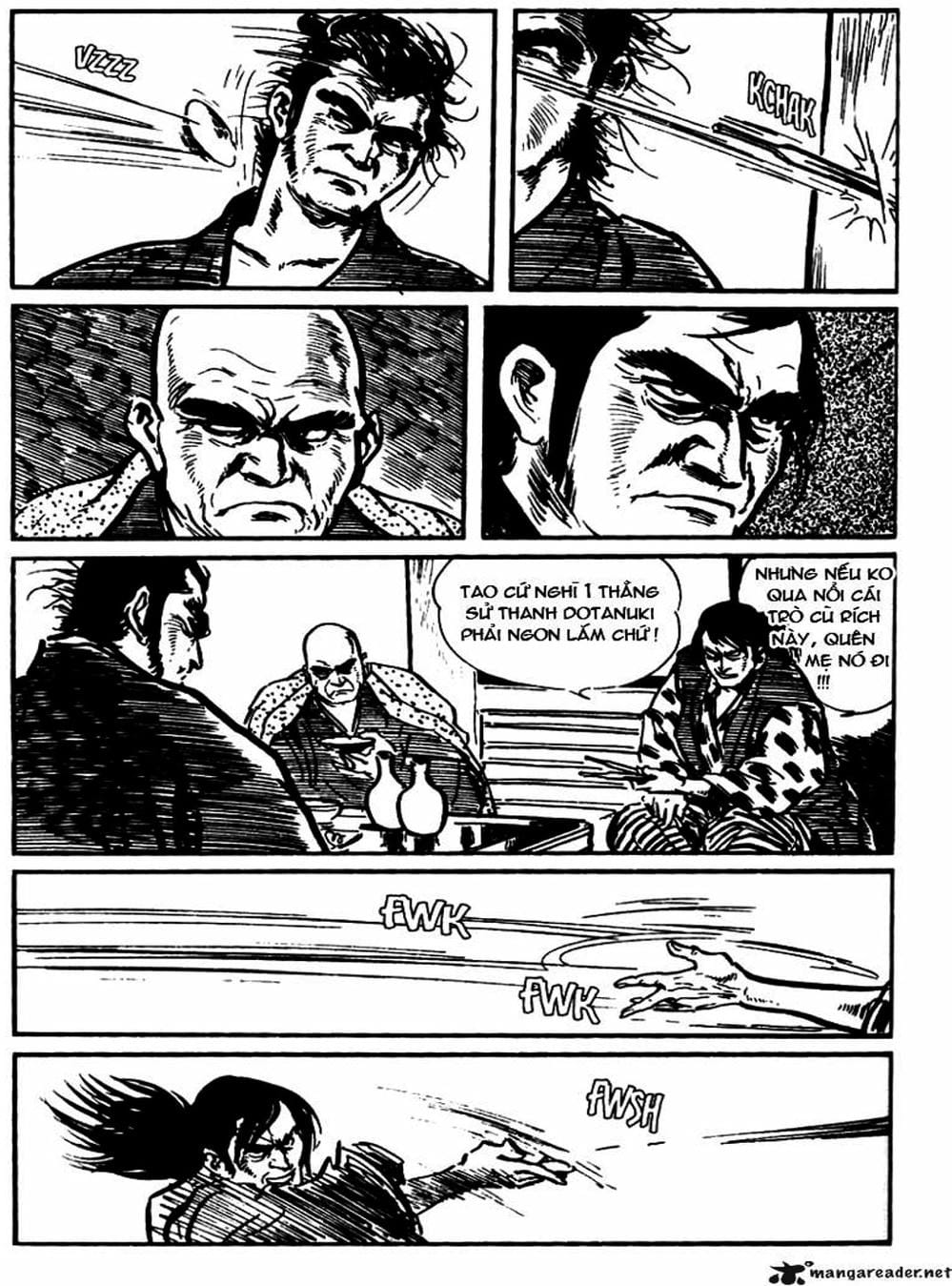Truyện Tranh Sói Mang Con - Lone Wolf And Cub trang 5