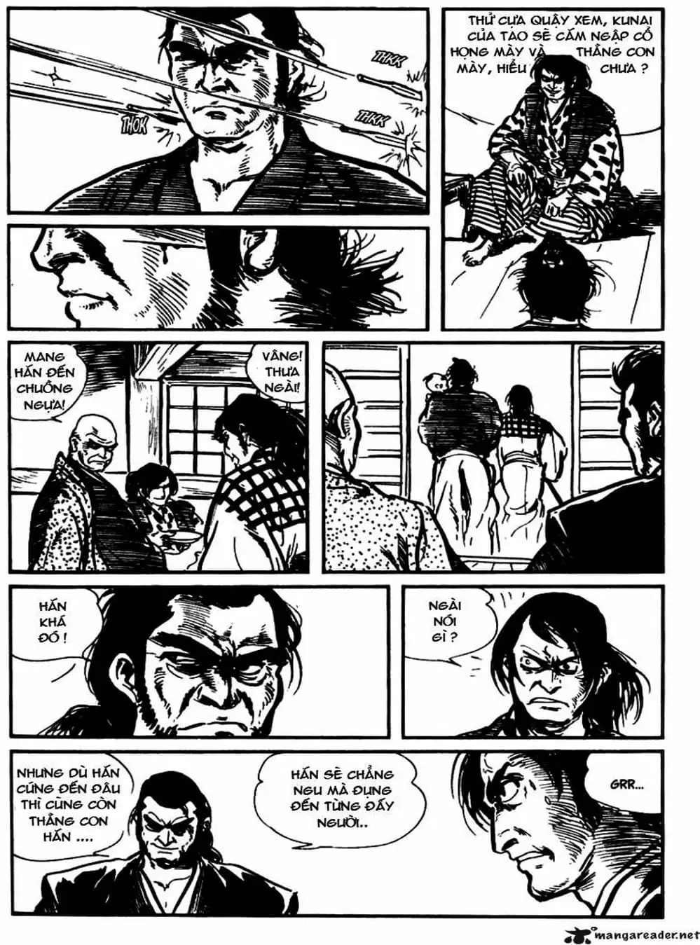 Truyện Tranh Sói Mang Con - Lone Wolf And Cub trang 5