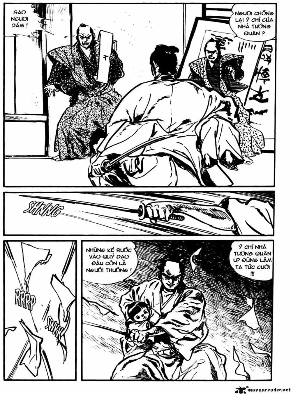 Truyện Tranh Sói Mang Con - Lone Wolf And Cub trang 5