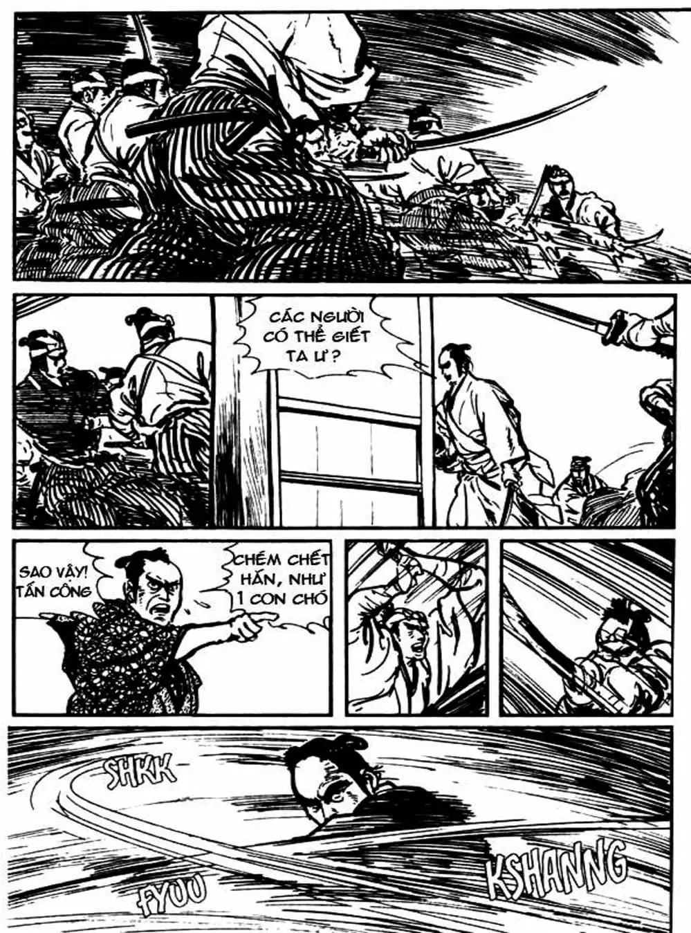 Truyện Tranh Sói Mang Con - Lone Wolf And Cub trang 5