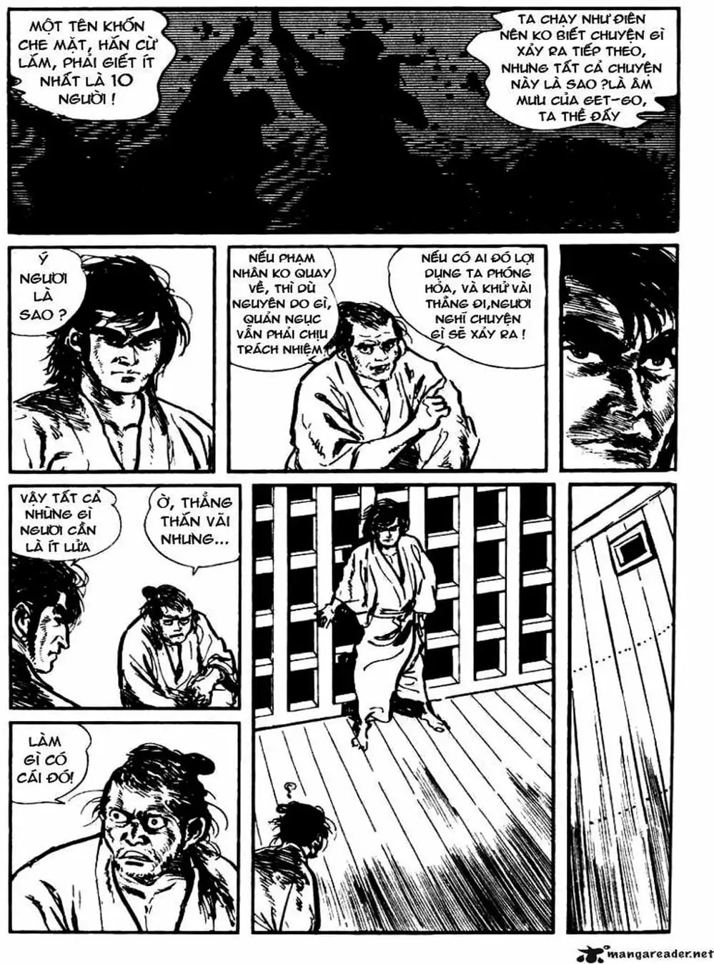 Truyện Tranh Sói Mang Con - Lone Wolf And Cub trang 5