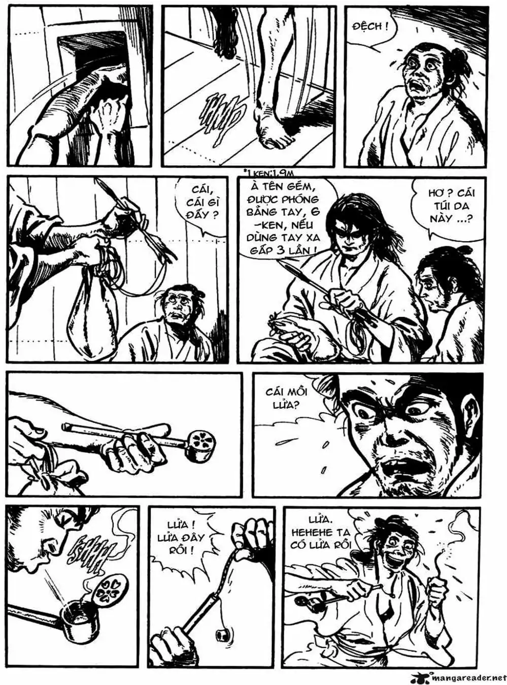 Truyện Tranh Sói Mang Con - Lone Wolf And Cub trang 5