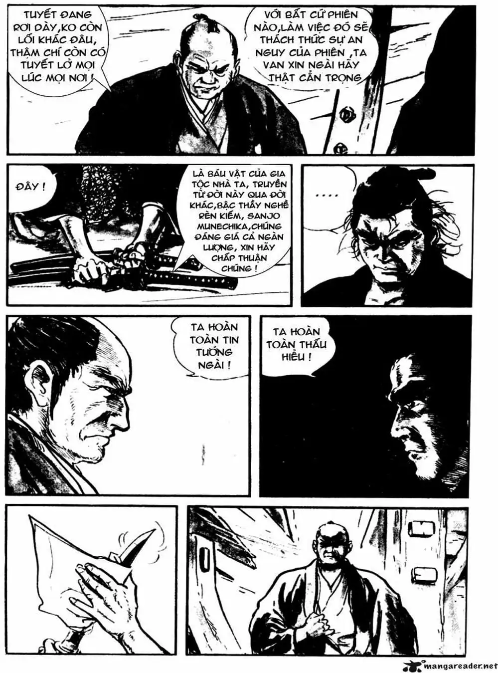 Truyện Tranh Sói Mang Con - Lone Wolf And Cub trang 5
