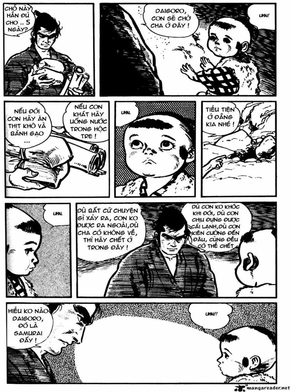 Truyện Tranh Sói Mang Con - Lone Wolf And Cub trang 5