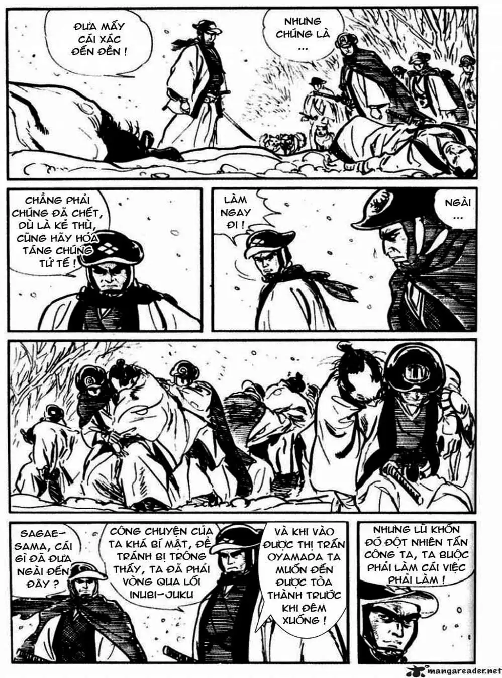 Truyện Tranh Sói Mang Con - Lone Wolf And Cub trang 5