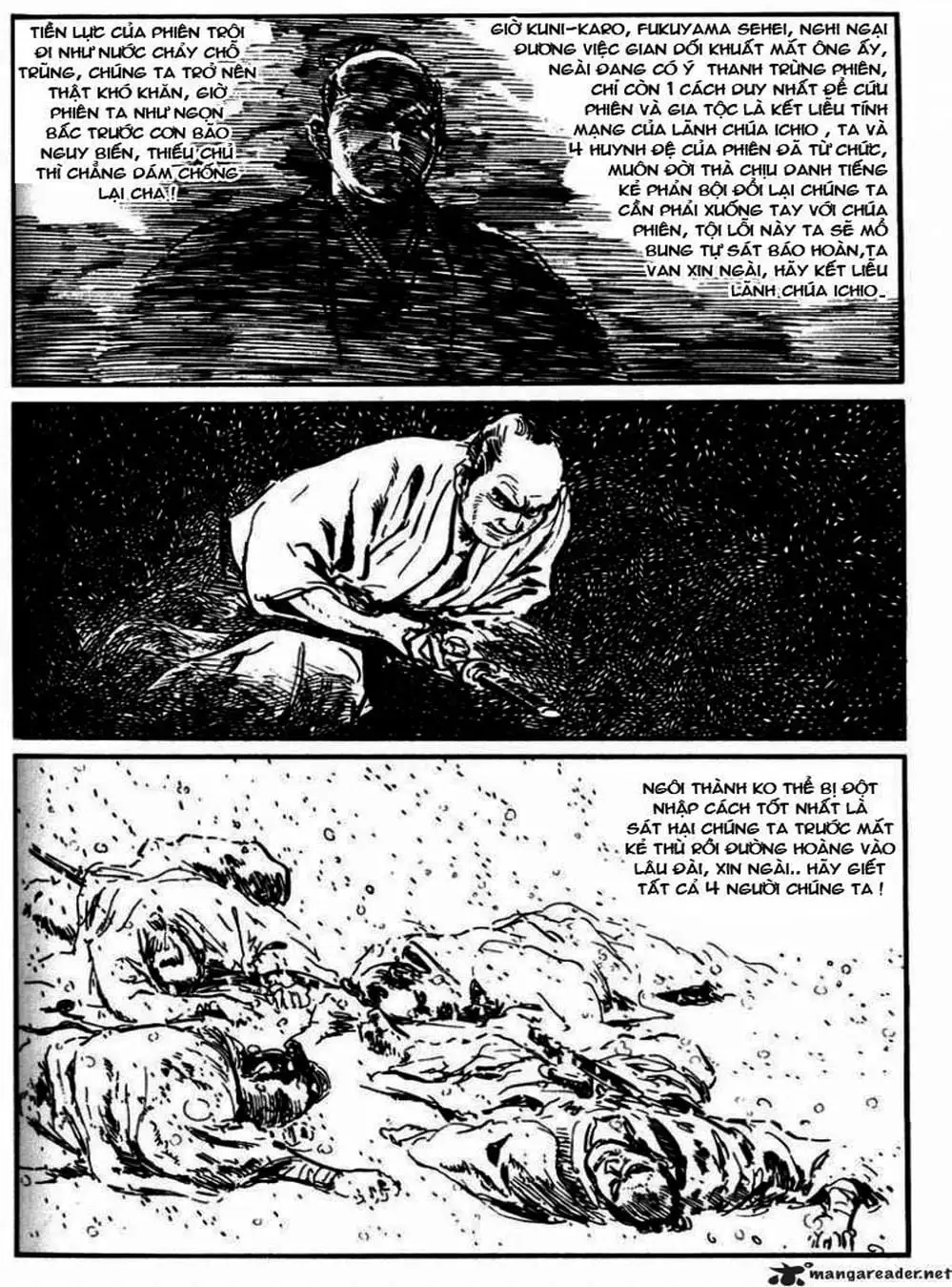 Truyện Tranh Sói Mang Con - Lone Wolf And Cub trang 5