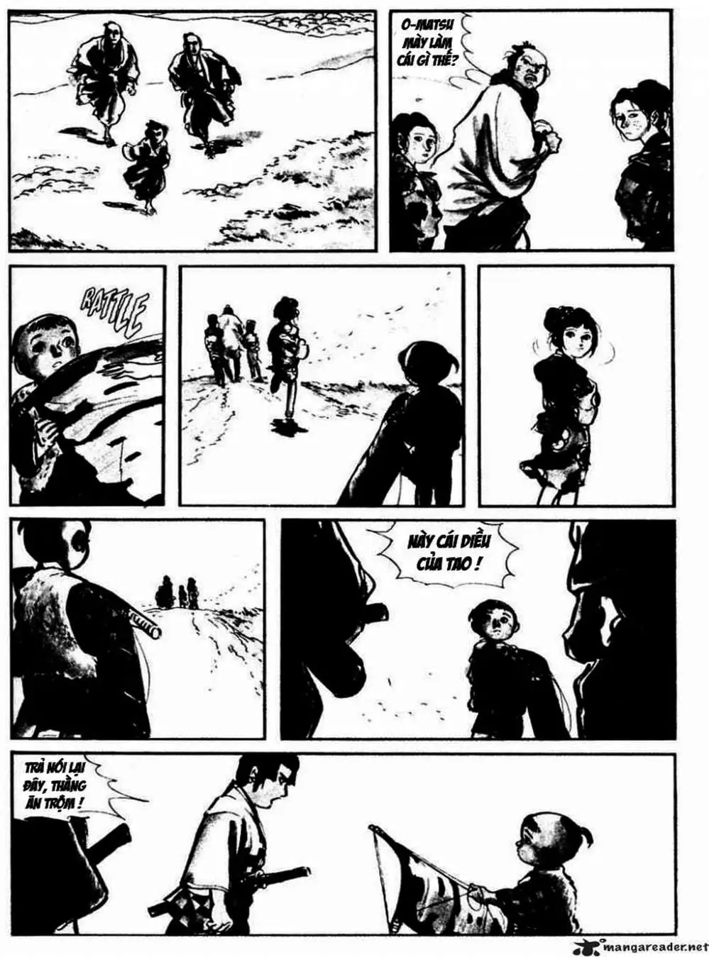 Truyện Tranh Sói Mang Con - Lone Wolf And Cub trang 5