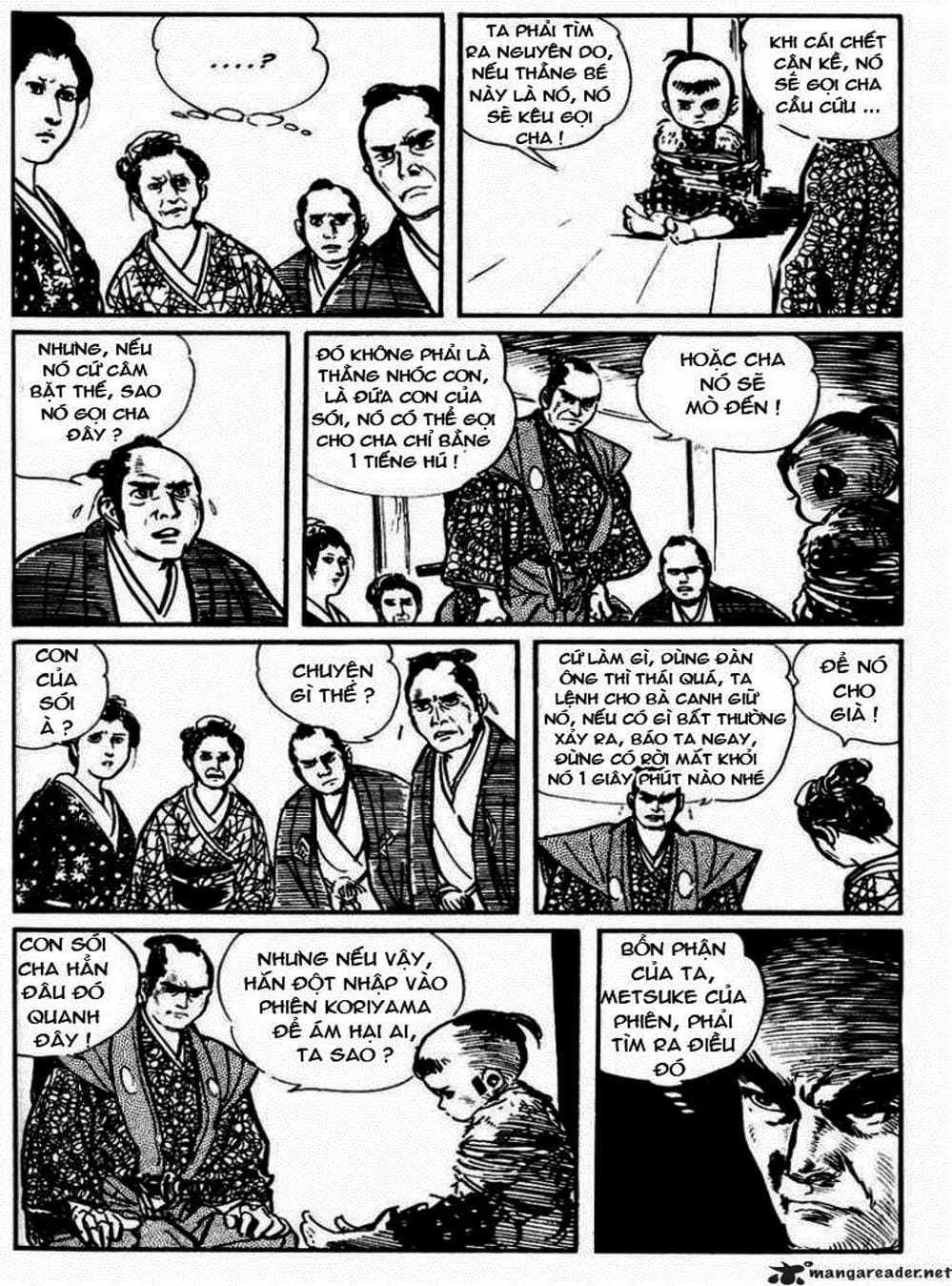 Truyện Tranh Sói Mang Con - Lone Wolf And Cub trang 5