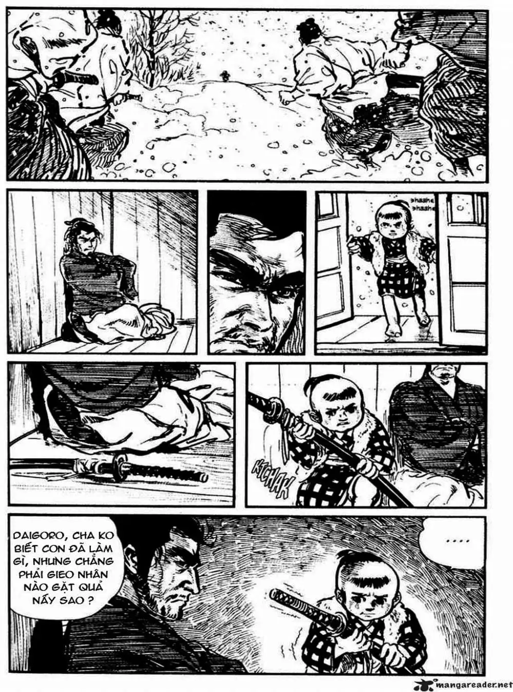 Truyện Tranh Sói Mang Con - Lone Wolf And Cub trang 5