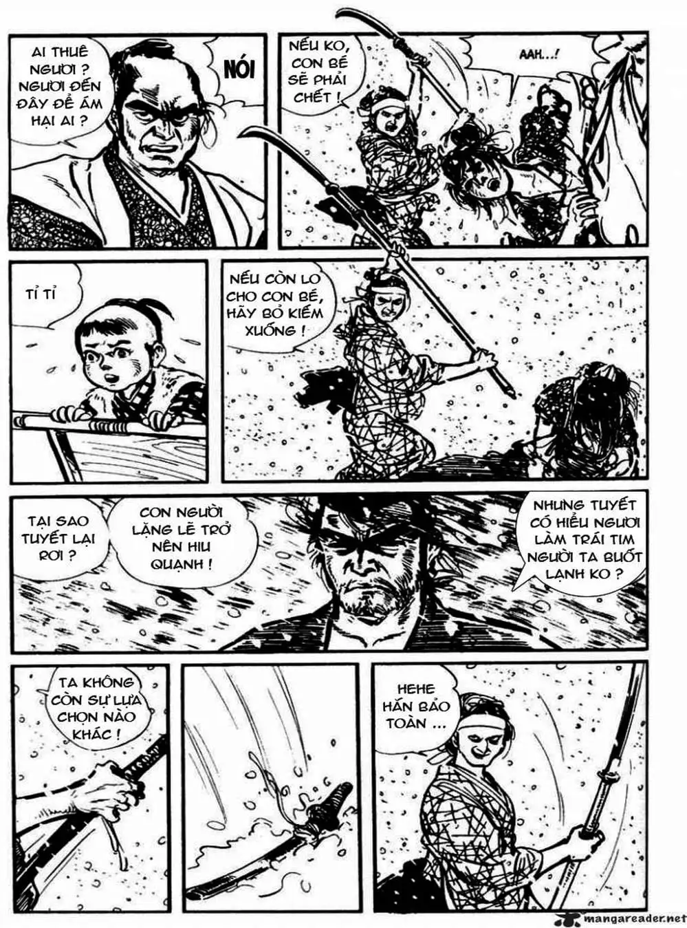 Truyện Tranh Sói Mang Con - Lone Wolf And Cub trang 5