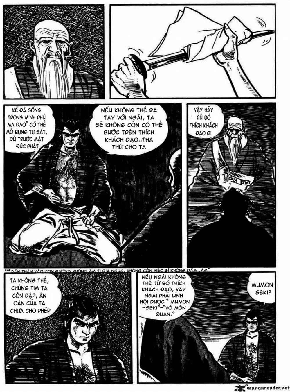 Truyện Tranh Sói Mang Con - Lone Wolf And Cub trang 5