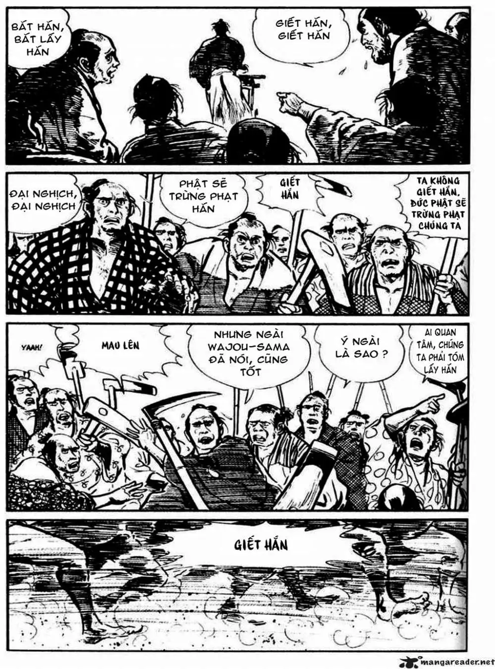 Truyện Tranh Sói Mang Con - Lone Wolf And Cub trang 5