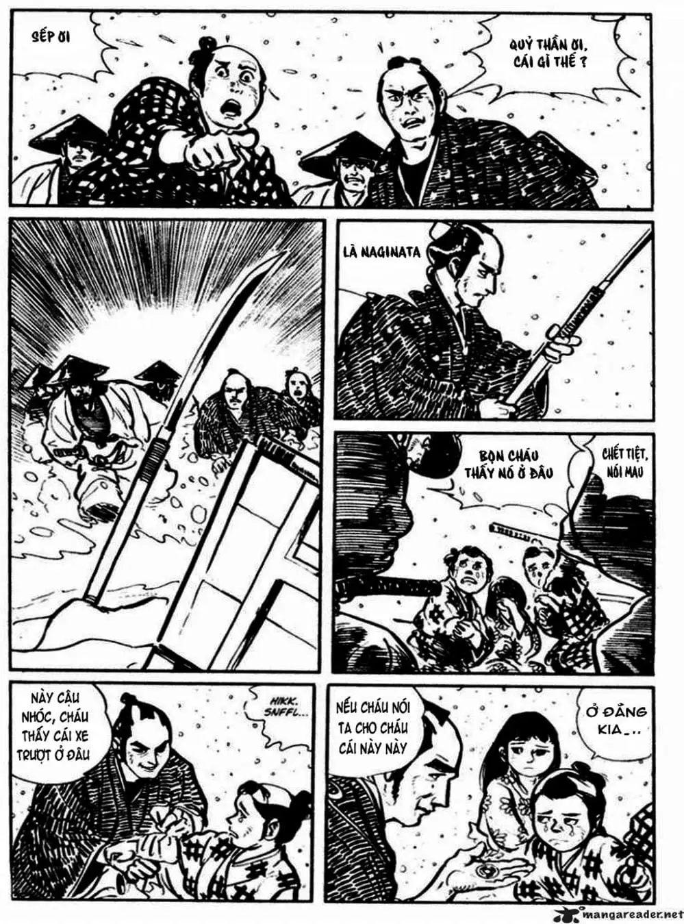 Truyện Tranh Sói Mang Con - Lone Wolf And Cub trang 5
