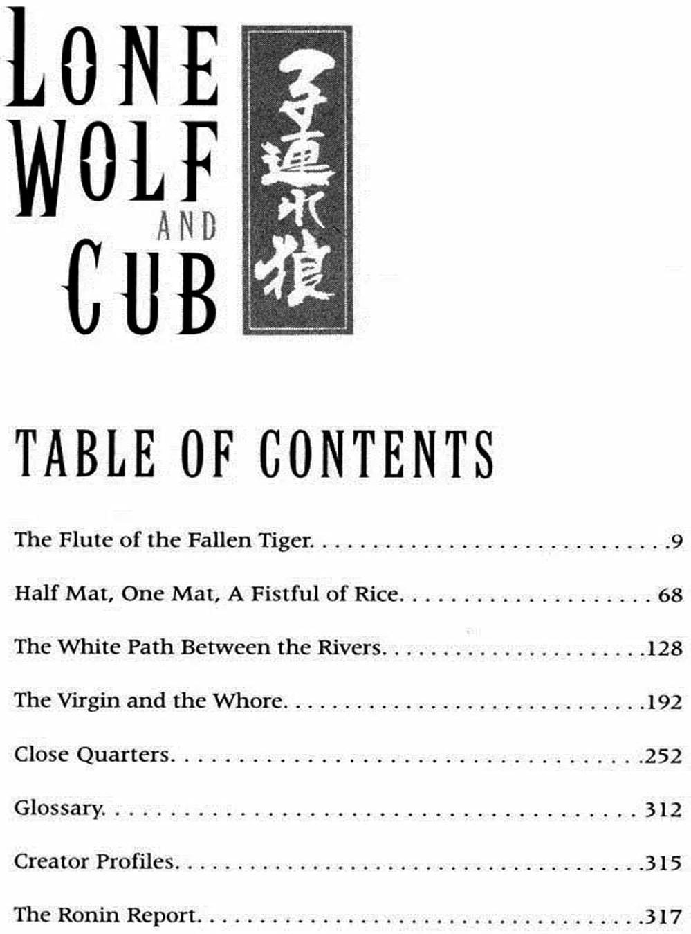 Truyện Tranh Sói Mang Con - Lone Wolf And Cub trang 5