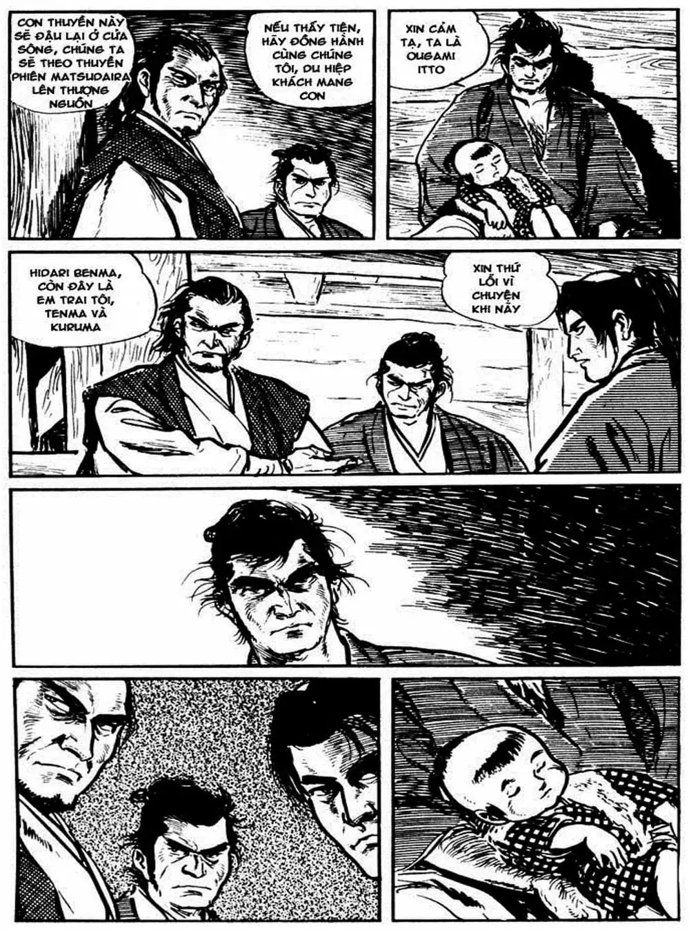 Truyện Tranh Sói Mang Con - Lone Wolf And Cub trang 5