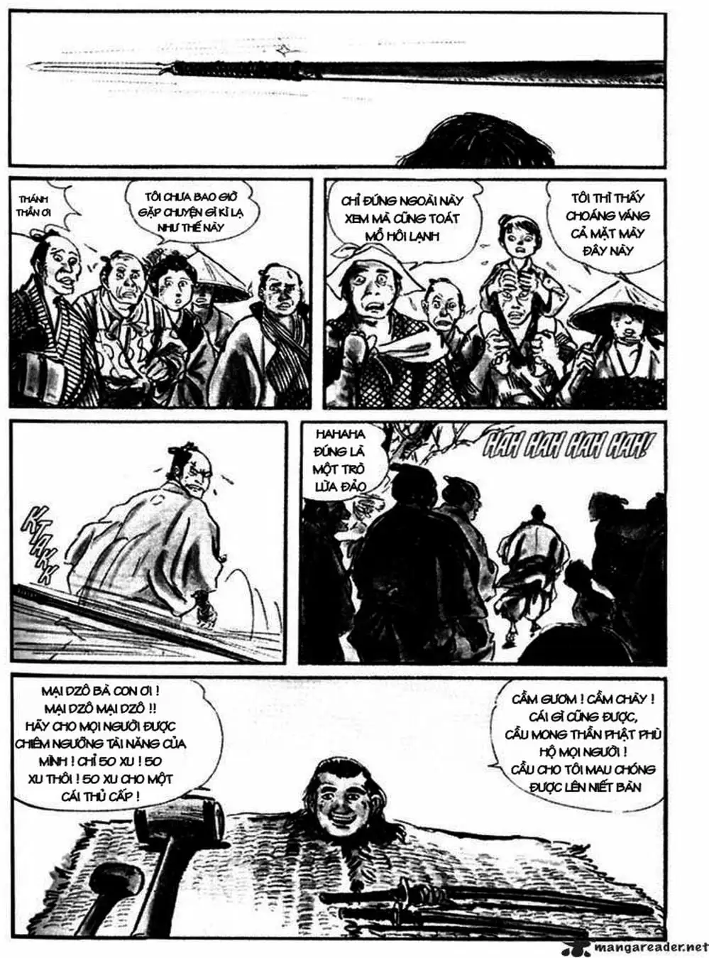 Truyện Tranh Sói Mang Con - Lone Wolf And Cub trang 5