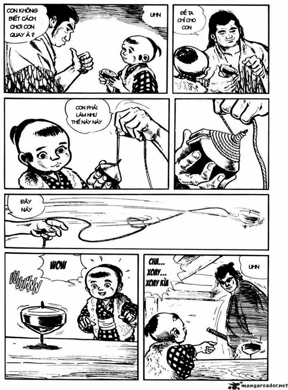 Truyện Tranh Sói Mang Con - Lone Wolf And Cub trang 5