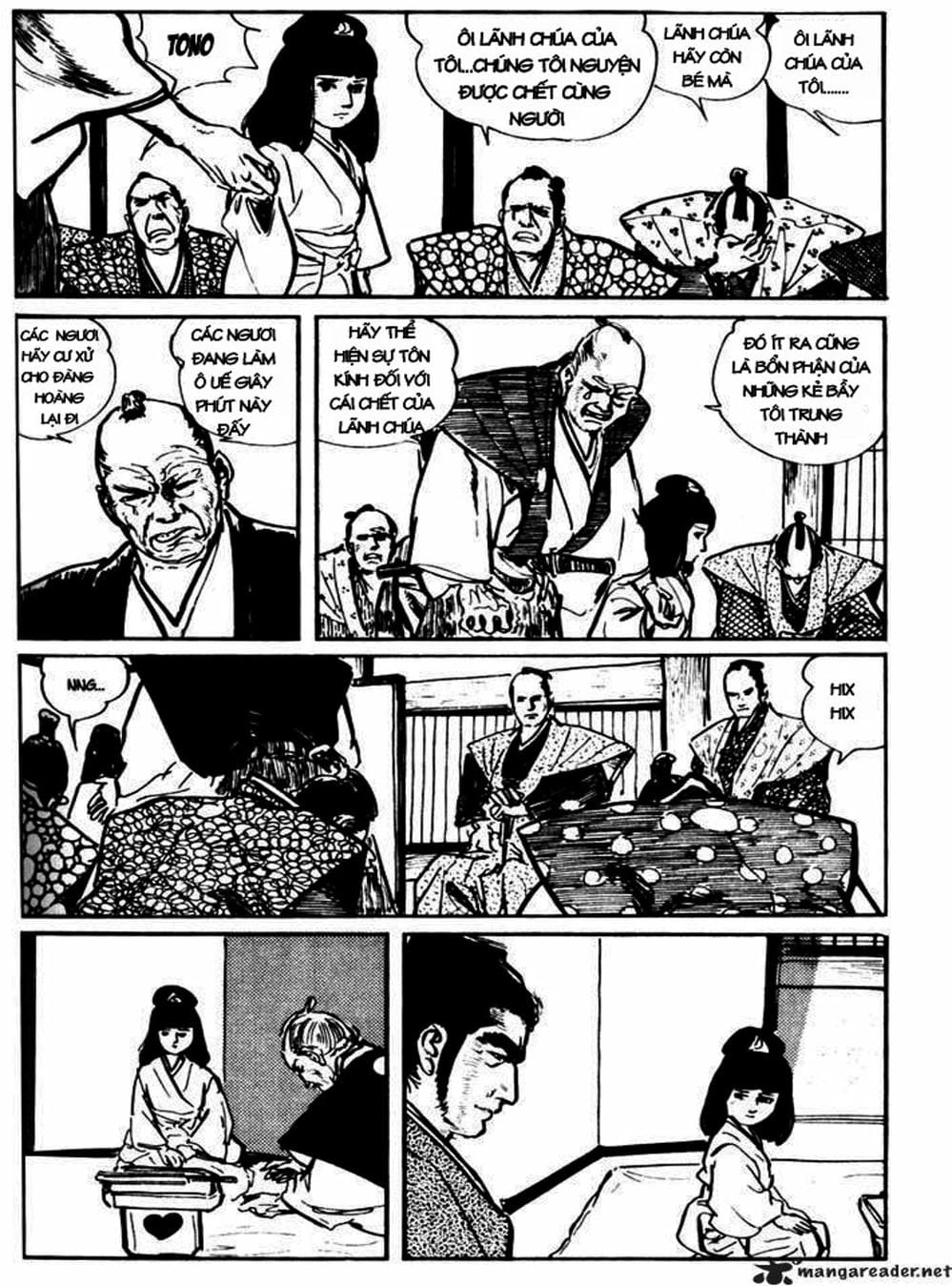 Truyện Tranh Sói Mang Con - Lone Wolf And Cub trang 5