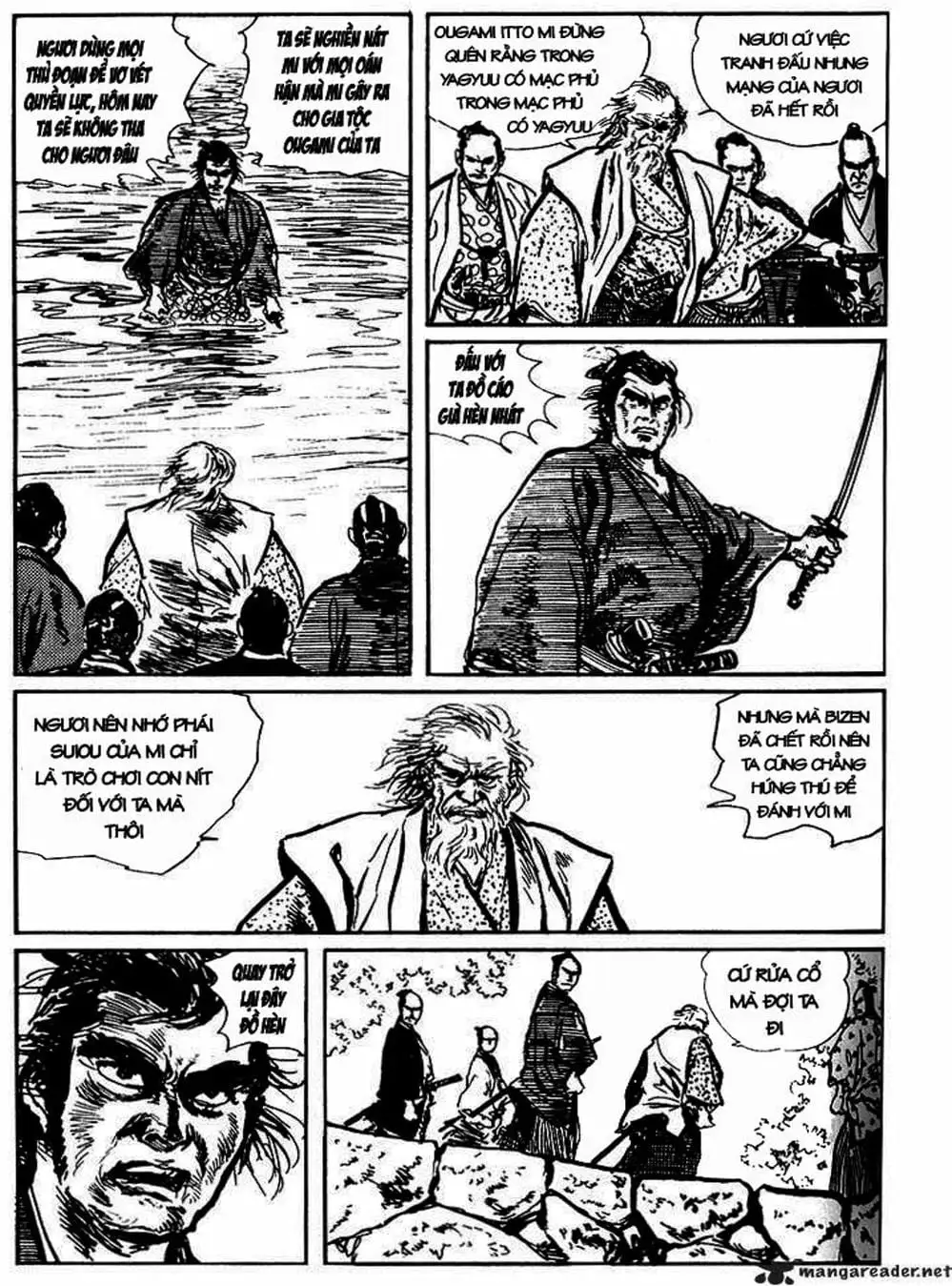 Truyện Tranh Sói Mang Con - Lone Wolf And Cub trang 5