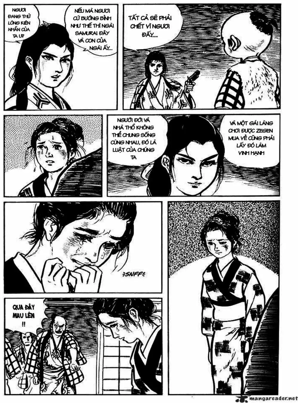 Truyện Tranh Sói Mang Con - Lone Wolf And Cub trang 5