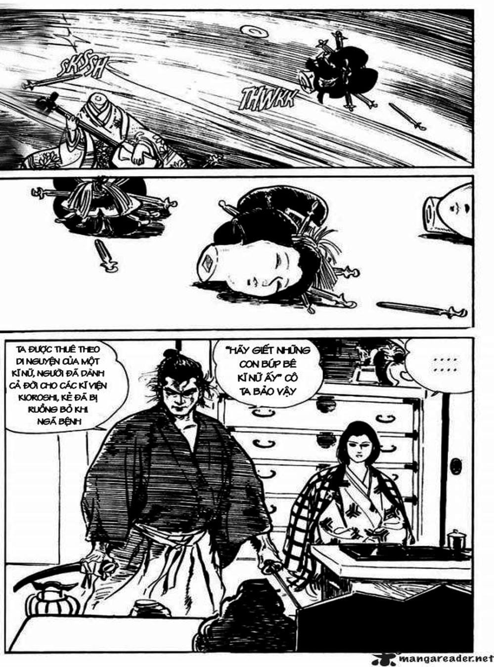 Truyện Tranh Sói Mang Con - Lone Wolf And Cub trang 5