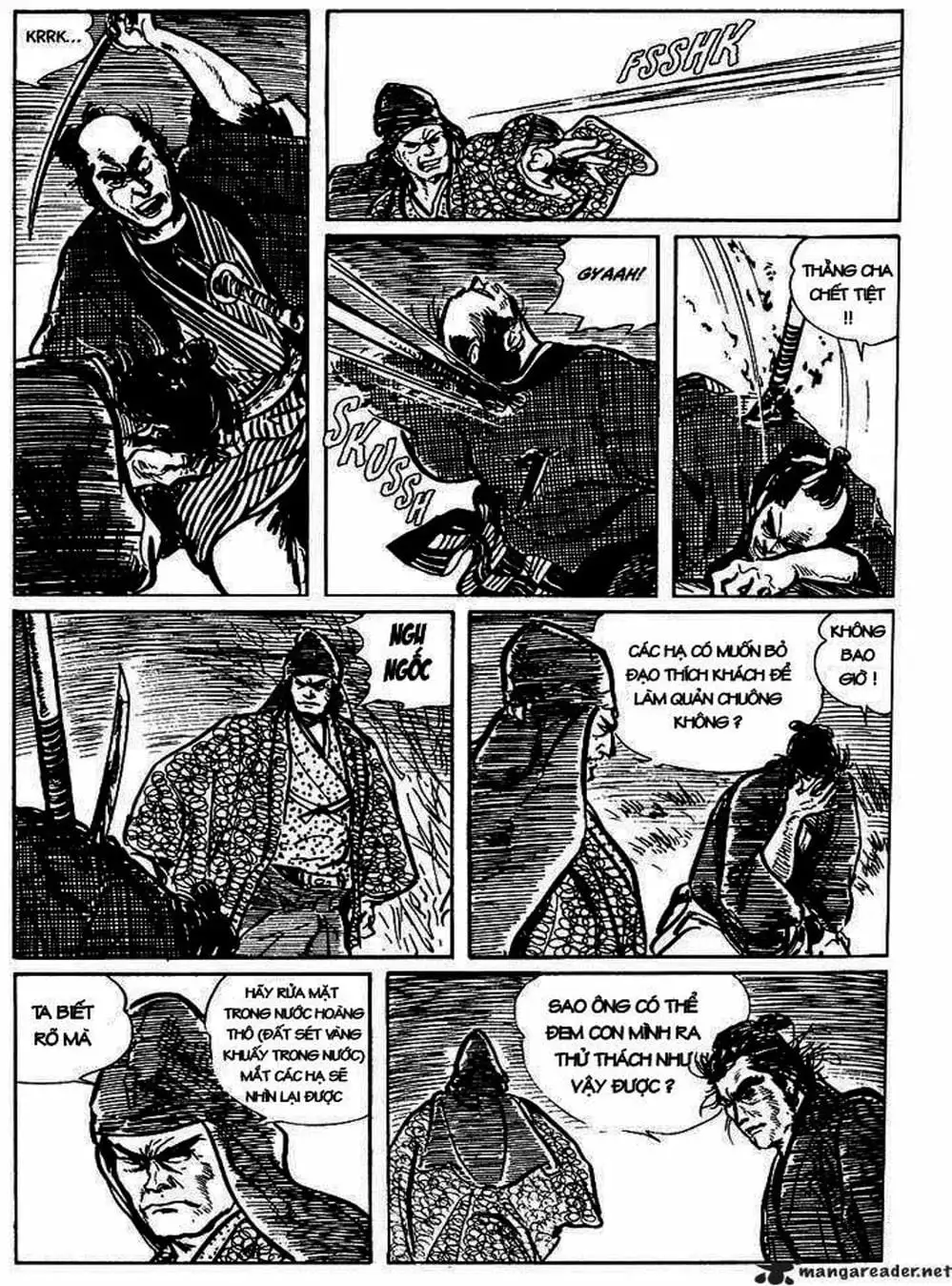 Truyện Tranh Sói Mang Con - Lone Wolf And Cub trang 5