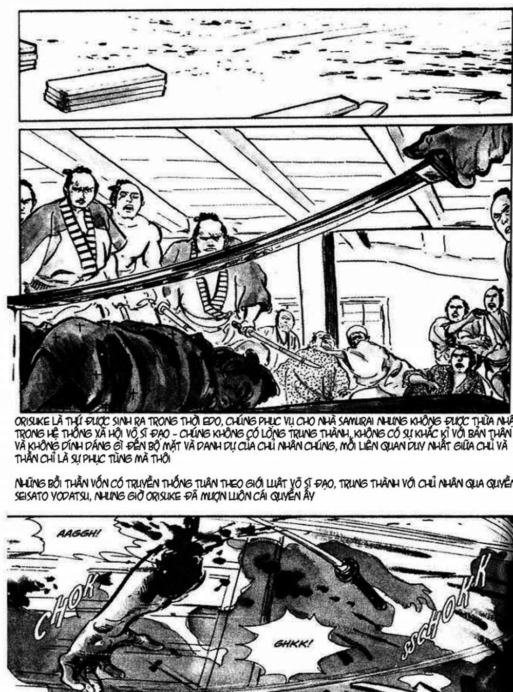 Truyện Tranh Sói Mang Con - Lone Wolf And Cub trang 5