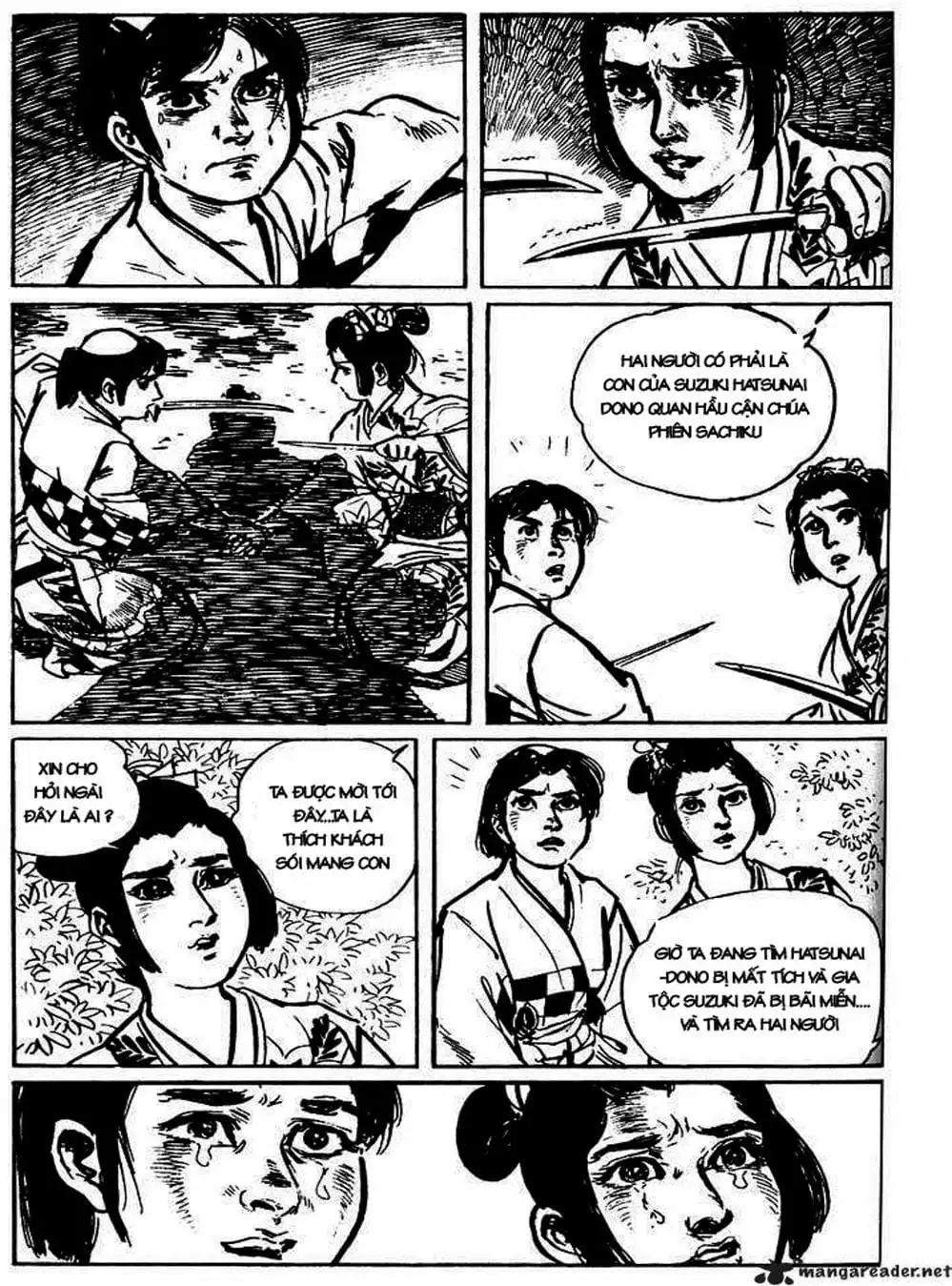 Truyện Tranh Sói Mang Con - Lone Wolf And Cub trang 5