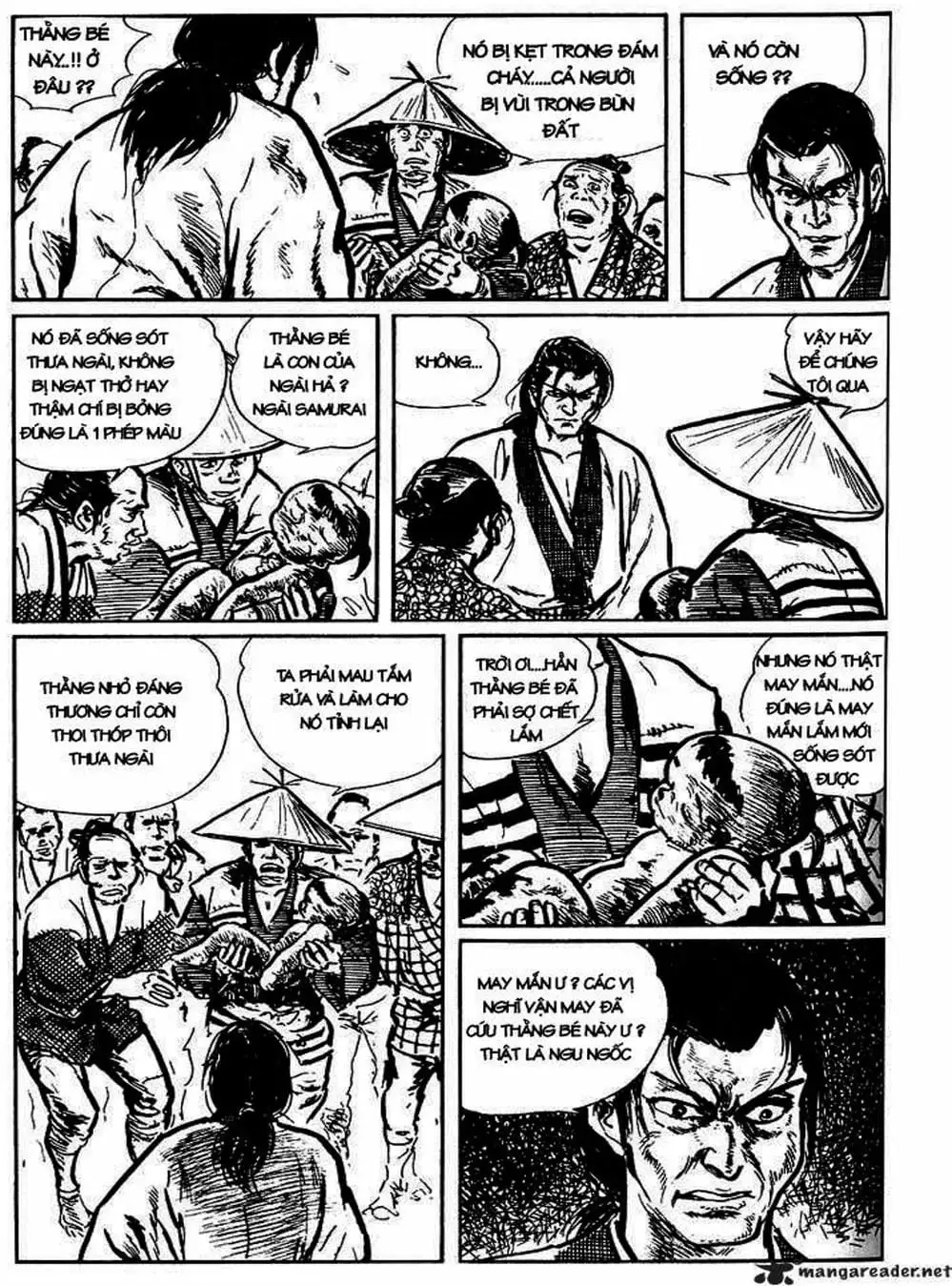 Truyện Tranh Sói Mang Con - Lone Wolf And Cub trang 5