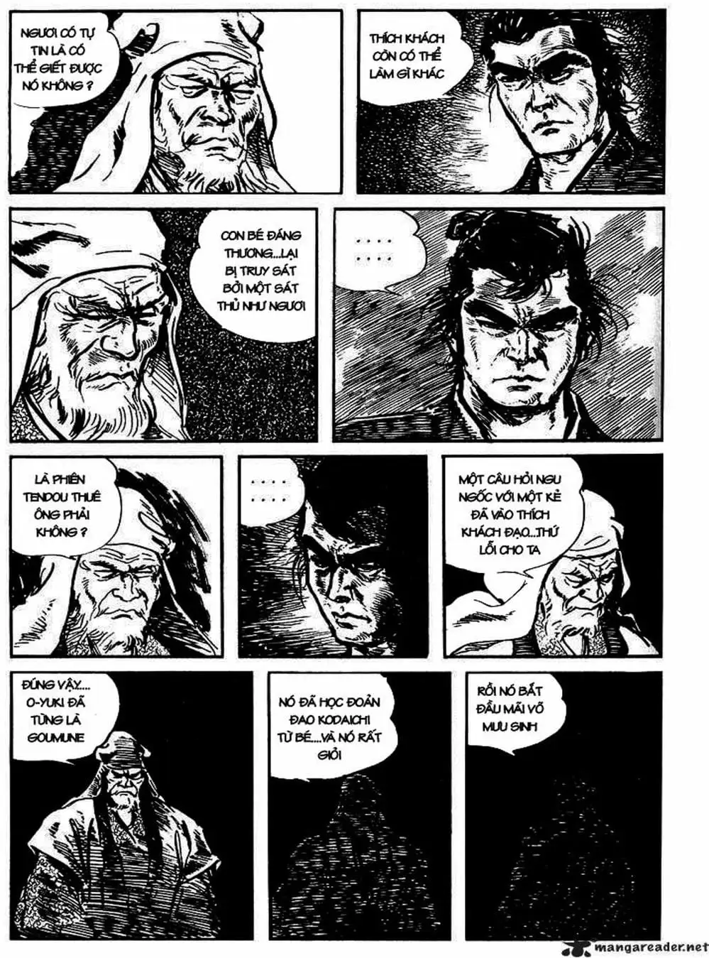 Truyện Tranh Sói Mang Con - Lone Wolf And Cub trang 5