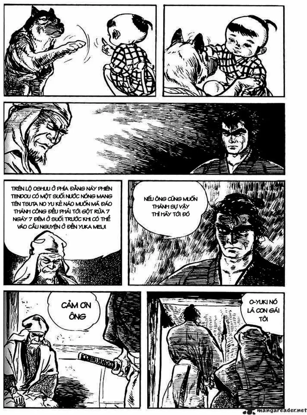 Truyện Tranh Sói Mang Con - Lone Wolf And Cub trang 5