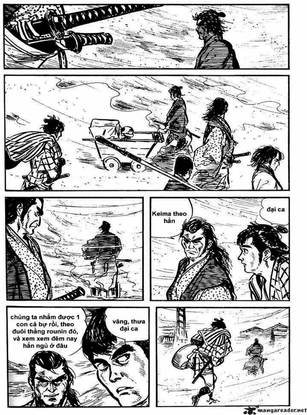 Truyện Tranh Sói Mang Con - Lone Wolf And Cub trang 5