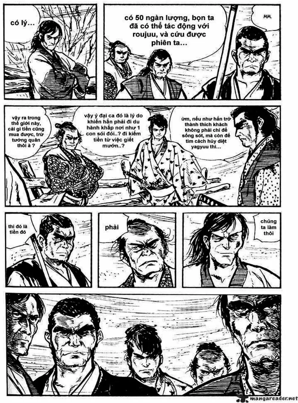 Truyện Tranh Sói Mang Con - Lone Wolf And Cub trang 5