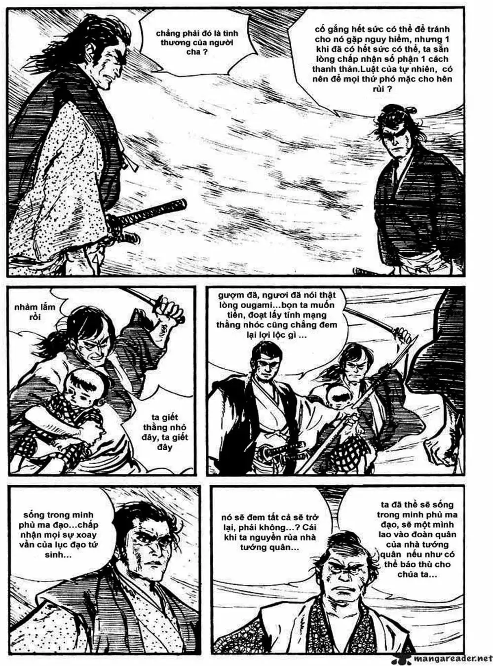 Truyện Tranh Sói Mang Con - Lone Wolf And Cub trang 5