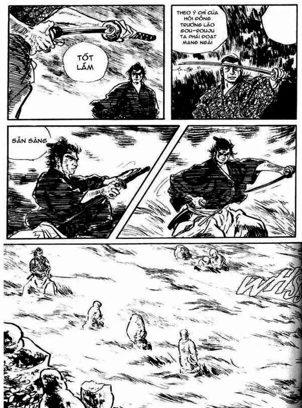 Truyện Tranh Sói Mang Con - Lone Wolf And Cub trang 5