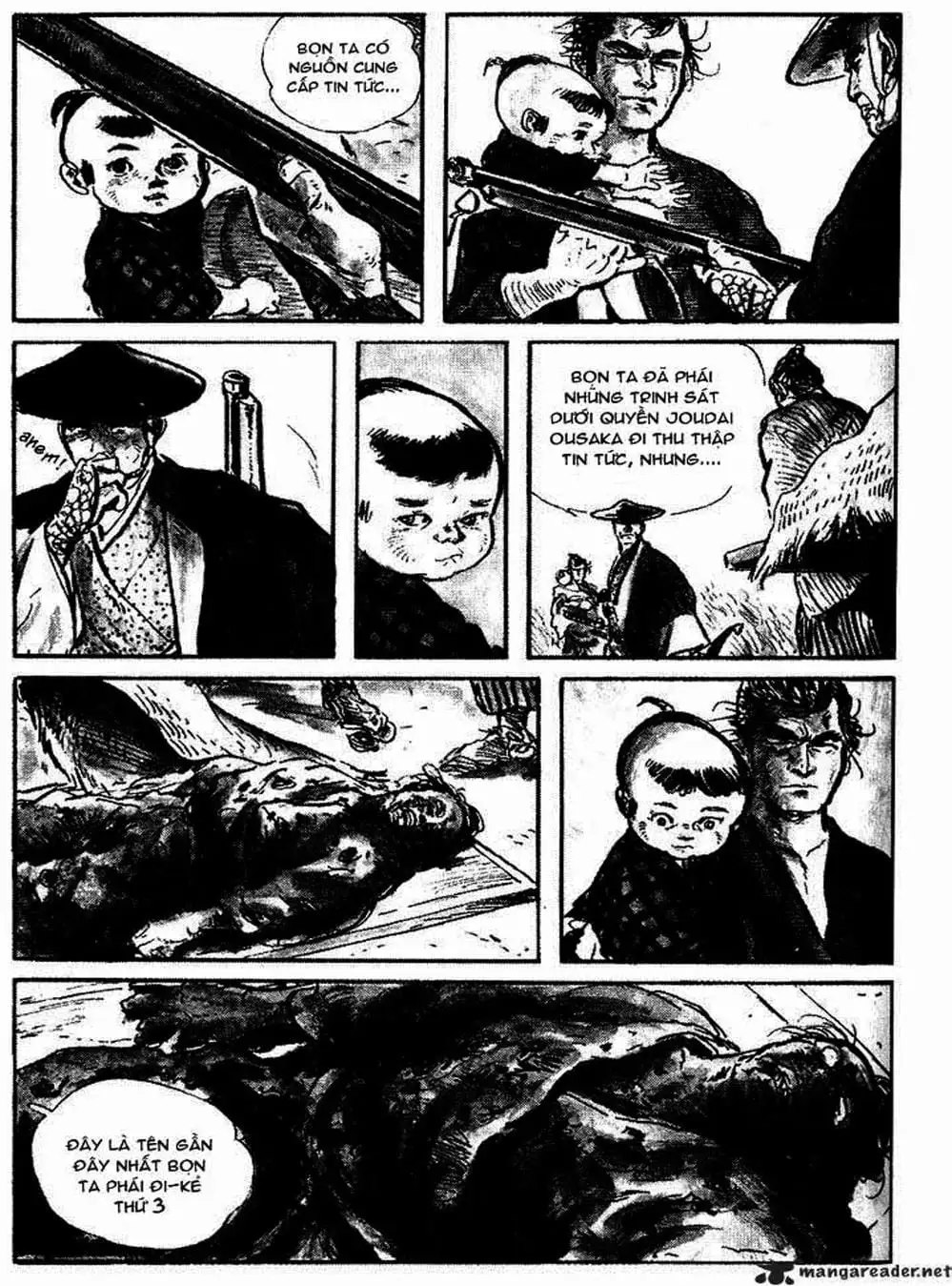 Truyện Tranh Sói Mang Con - Lone Wolf And Cub trang 5