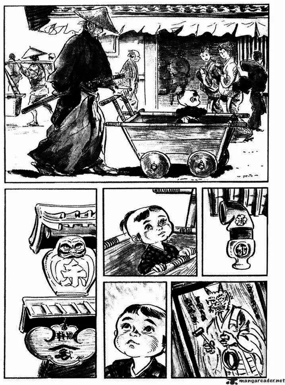 Truyện Tranh Sói Mang Con - Lone Wolf And Cub trang 5